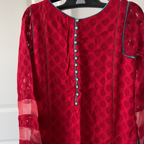 Brand new 3 piece PRET chiffon dress - Picture 4 of 7